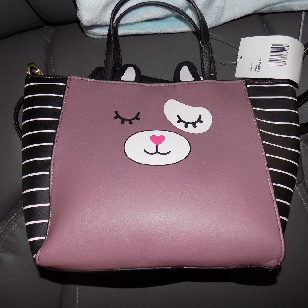 Betsey Johnson Satchel Mauve LBGWEN NWD